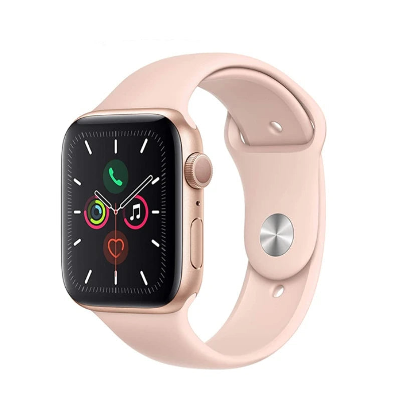 Apple Watch Series 5 40 mm/44 mm GPS en aluminium avec bracelet sport