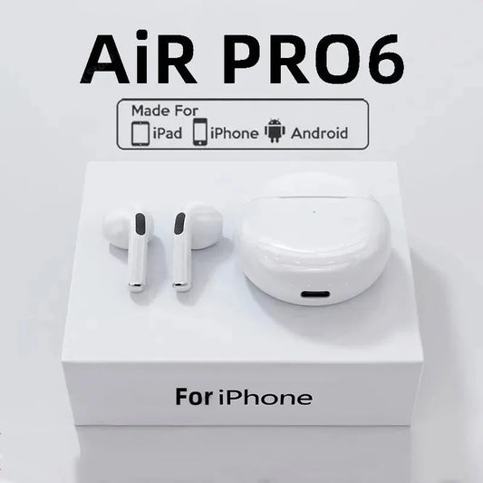 Écouteurs sans fil Bluetooth 5.3 Air Pro 6 TWS