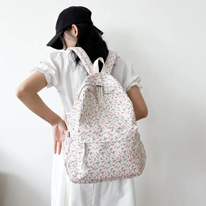 Sac à dos pour femme motif floral