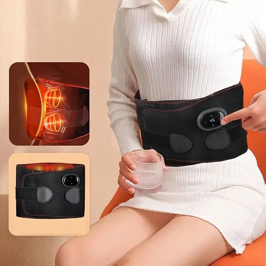 Ceinture électrique chauffante portable | massage thermique | 1 Pc