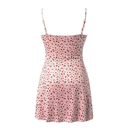 Robe bohème floral d'été Sexy