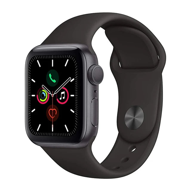 Apple Watch Series 5 40 mm/44 mm GPS en aluminium avec bracelet sport