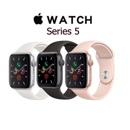 Apple Watch Series 5 40 mm/44 mm GPS en aluminium avec bracelet sport