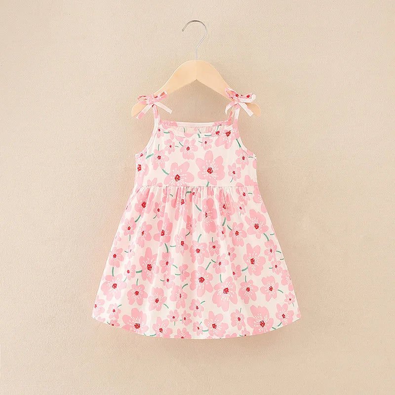 Robe d'été sans manches pour enfant de 1 à 7 ans